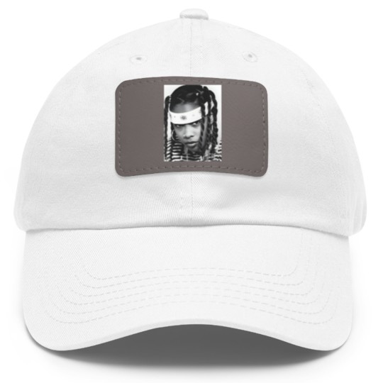 Discover Da Brat Dad Hat With Leather Patch, Rap Queen Dad Hat With Leather Patch, Old School Hip Hop Dad Hat With Leather Patch, 90's Hip Hop, Aesthetic Clothing, Unisex Cotton Dad Hat With Leather Patch