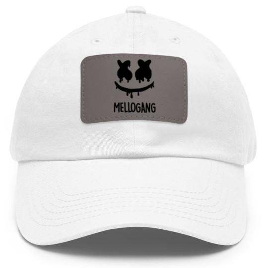 Discover Mellogang - Marshmello - Dad Hat With Leather Patch