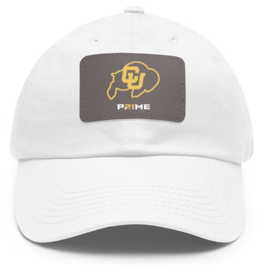 Discover Prime Colorado Football Fan Dad Hat With Leather Patch