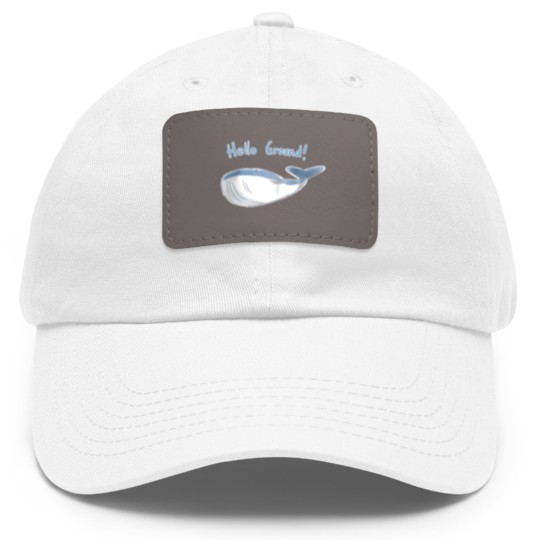 Discover Hitchhikers guide to the galaxy Dad Hat With Leather Patch