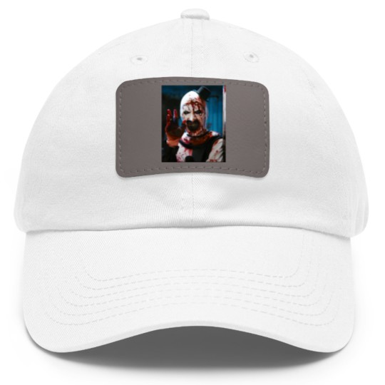 Discover Terrifier 2 Classic Dad Hat With Leather Patch