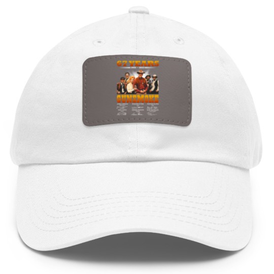 Discover Gunsmoke 68th Anniversary 1955-2023 Signatures Dad Hat With Leather Patch