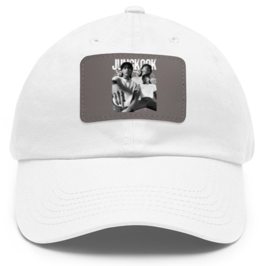 Discover Vintage JungKook 90s Bootleg Dad Hat With Leather Patch, Jungkook Seven BTS Unisex Dad Hat With Leather Patch