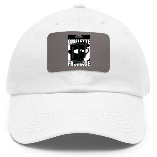 Discover OMELETTE DU FROMAGE Dexters Laboratory ™ Quote Dad Hat With Leather Patch