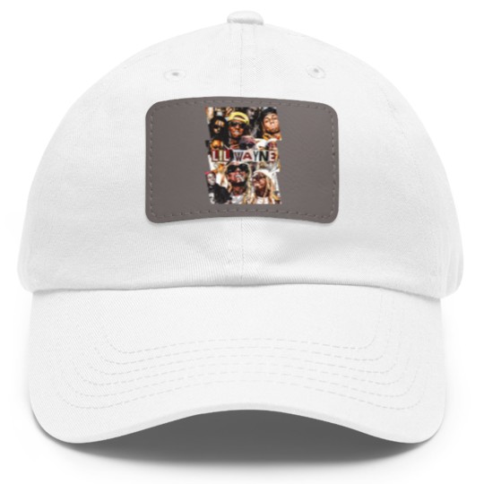 Discover Lil Wayne Dad Hat With Leather Patch, Vintage Lil Wayne graphic Dad Hat With Leather Patch, Lil Wayne Dad Hat With Leather Patch