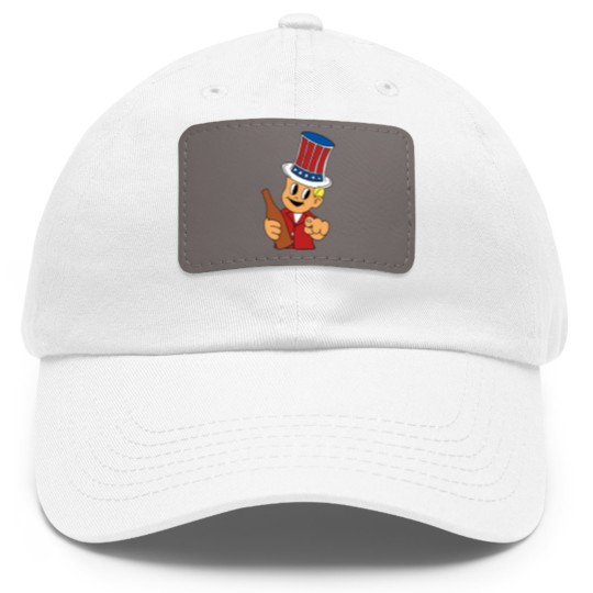 Discover Anchorman - Milk was a bad choice Dad Hat With Leather Patch
