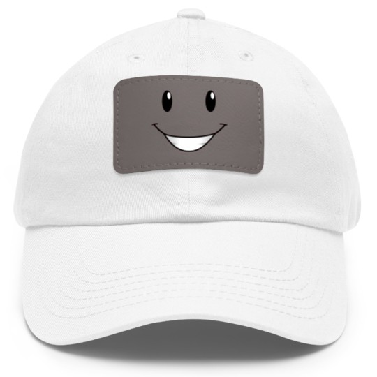 Discover Face From Nick Junior Dad Hat With Leather Patch