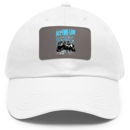 Discover All time low Unisex Dad Hat With Leather Patch All Time Low, Pop Punk