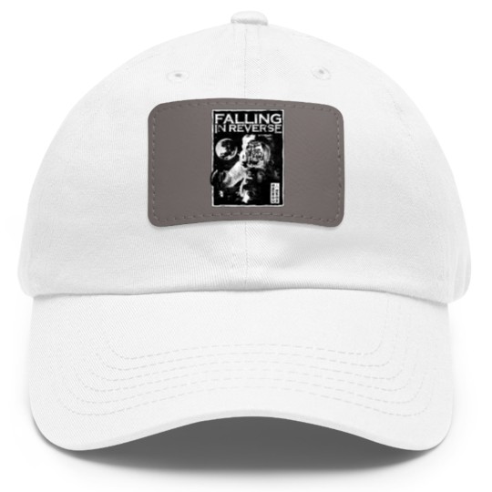 Discover Falling In Reverse Dad Hat With Leather Patch, Falling In Reverse The Popular Mons Tour 2023 Dad Hat With Leather Patch
