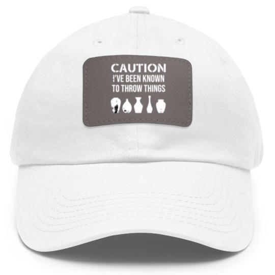 Discover Pottery Clay Ceramic Artist Ceramics Vintage Funny Pottery Dad Hat With Leather Patch