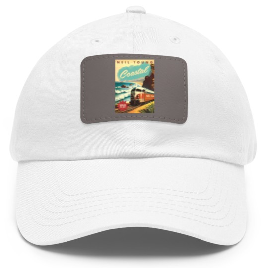 Discover Neil Young Coastal 2023 Tour Dad Hat With Leather Patch, Neil Young Dad Hat With Leather Patch, Neil Young Tour Poster Dad Hat With Leather Patch