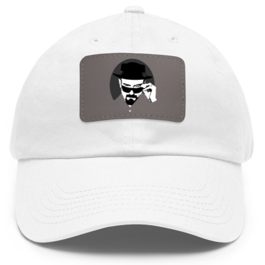 Discover Heisenberg in his hat - Breaking Bad - Dad Hat With Leather Patch