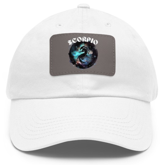 Discover Zodiac Scorpio Sign Classic Dad Hat With Leather Patch