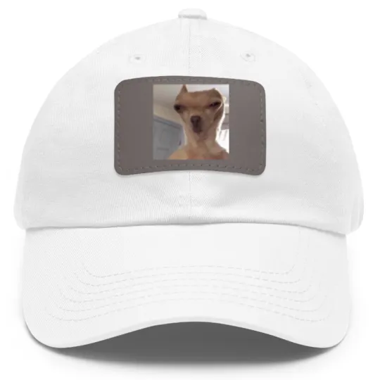Discover Chihuahua meme - Funny - Dad Hat With Leather Patch