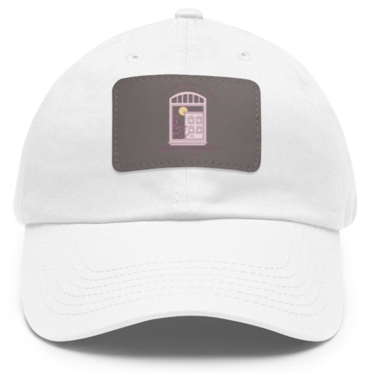 Discover Cornelia Street Dad Hat With Leather Patch, Lover Merch Dad Hat With Leather Patch