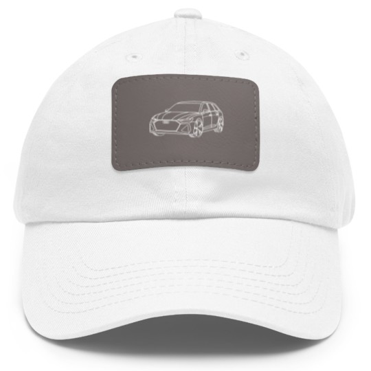 Discover Rs6 Dad Hat With Leather Patch, Rs6 Dad Hat With Leather Patch