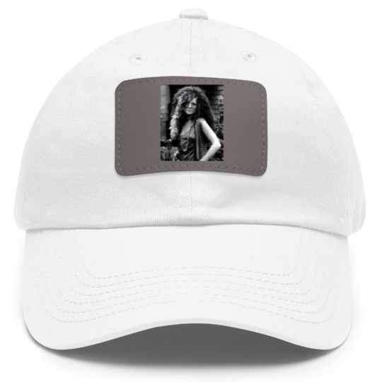 Discover Janis J Dad Hat With Leather Patch, Rock Band Dad Hat With Leather Patch, Music Dad Hat With Leather Patch