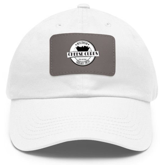 Discover Wisconsin Cheese Curds Dad Hat With Leather Patch