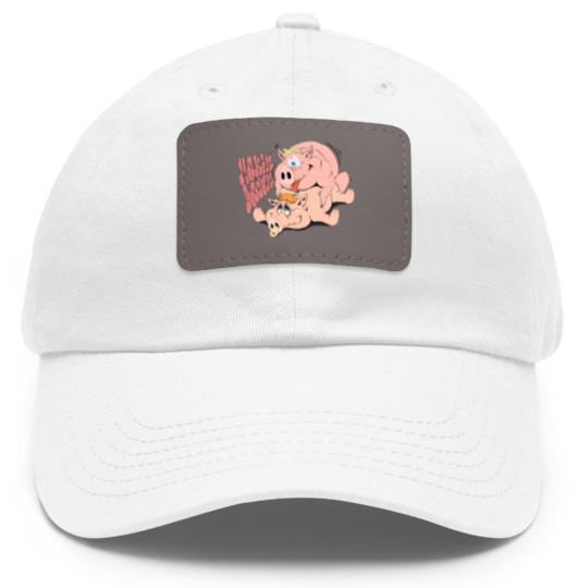Discover Makin Bacon Relaxed Fit Dad Hat With Leather Patch