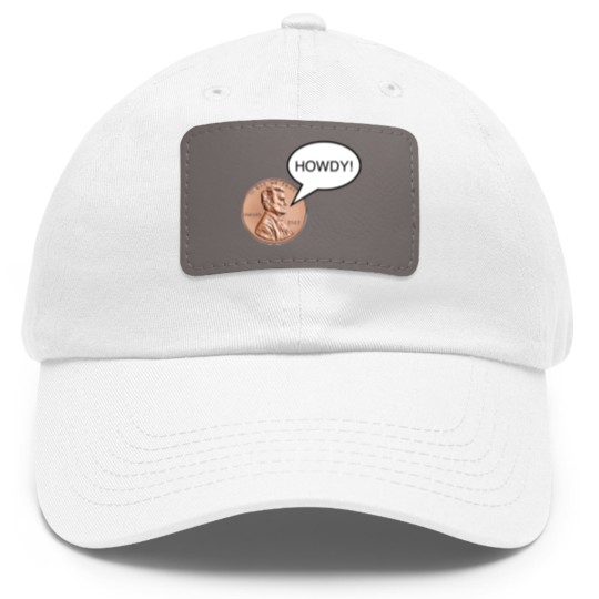 Discover RYAN TRAHAN, Penny Howdy Dad Hat With Leather Patch