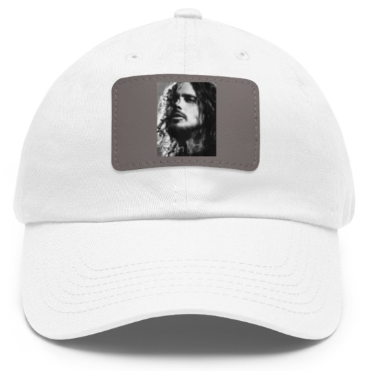 Discover Chris Cornell  Rock music Gift Dad Hat With Leather Patch