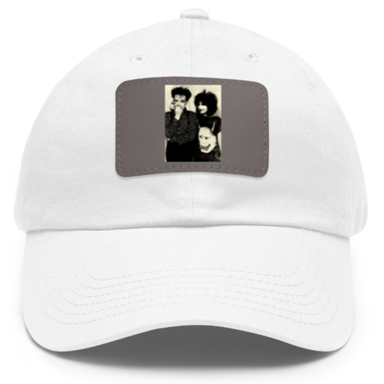 Discover robert smith siouxsie and the banshees Dad Hat With Leather Patch