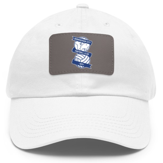 Discover Birmingham City FC Logo Dad Hat With Leather Patch