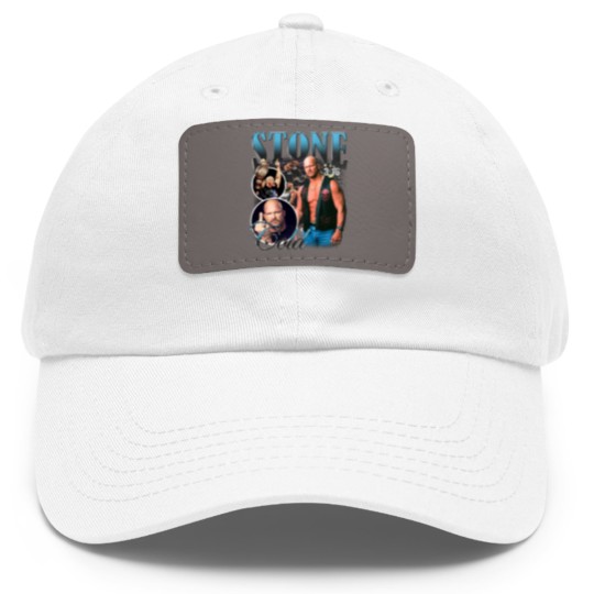 Discover Vintage Bootleg Style Stone Cold Dad Hat With Leather Patch, Steve Austin Wrestling Dad Hat With Leather Patch