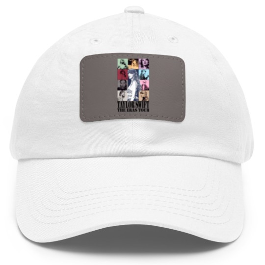 Discover Taylor Swiftian Merch Dad Hat With Leather Patch, Back and Front Dad Hat With Leather Patch