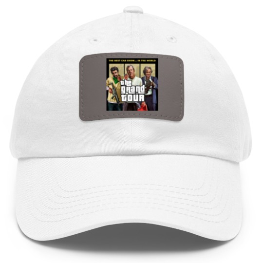 Discover The Grand Tour Merchandise | Active Dad Hat With Leather Patch