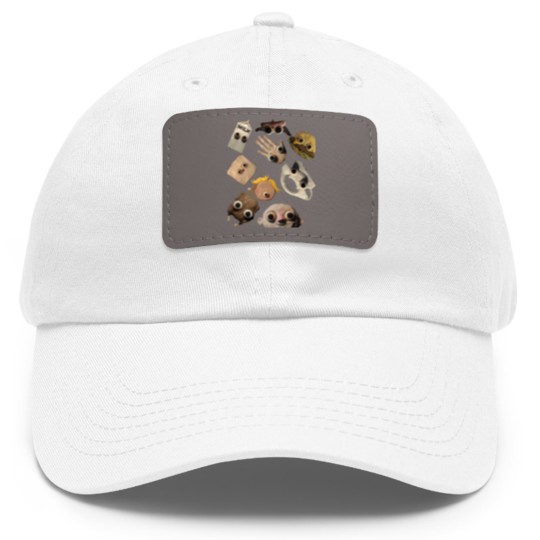 Discover Jack Stauber Mix Dad Hat With Leather Patch