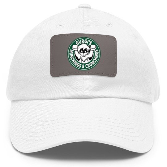 Discover Gurgis Munchings  Crunchings Dad Hat With Leather Patch