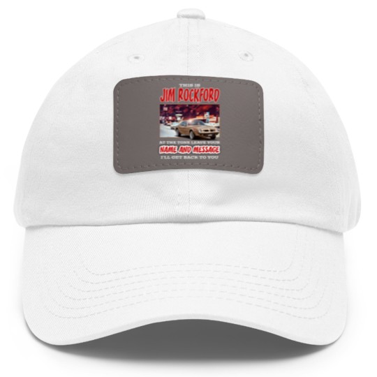 Discover The Rockford Files Dad Hat With Leather Patch