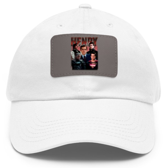 Discover HENRY CAVILL Vintage Dad Hat With Leather Patch, Henry Cavill Homage Dad Hat With Leather Patch, Henry Cavill Fan