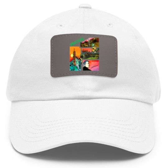 Discover selling of indochine Dad Hat With Leather Patch
