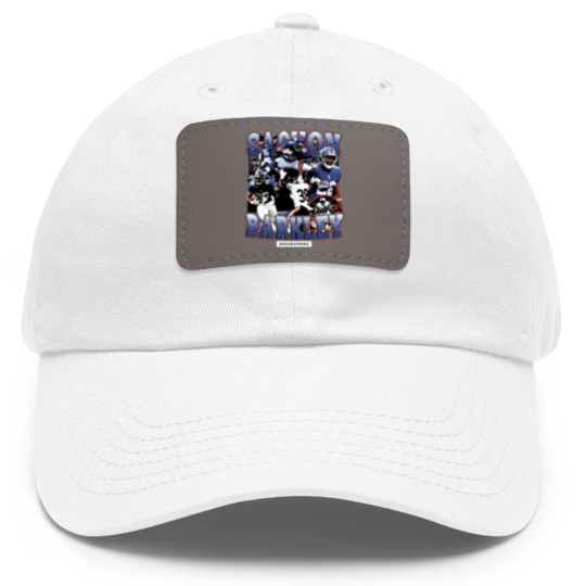 Discover Sterling Shepard Saquon Barkley Dad Hat With Leather Patch, Saquon Barkley Dreams Dad Hat With Leather Patch