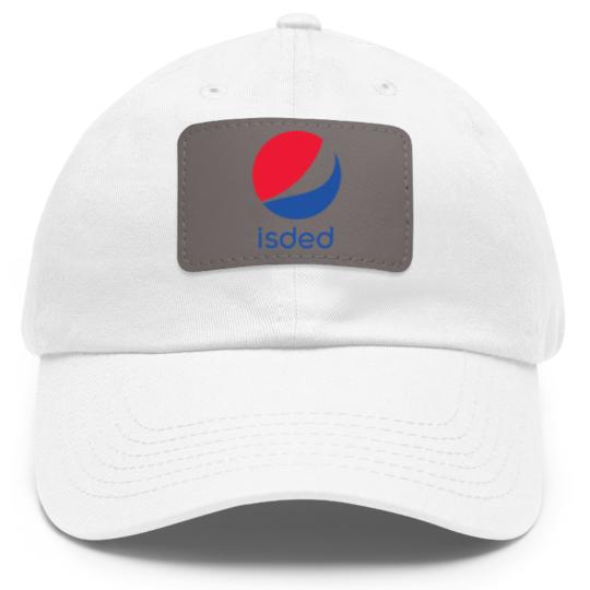 Discover isded boisson gazeuse Dad Hat With Leather Patch