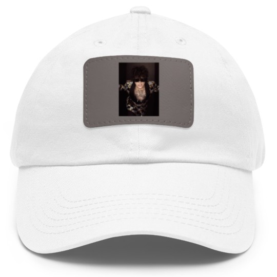 Discover Designer LP Laura Pergolizzi Lost On You Black Dad Hat With Leather Patch