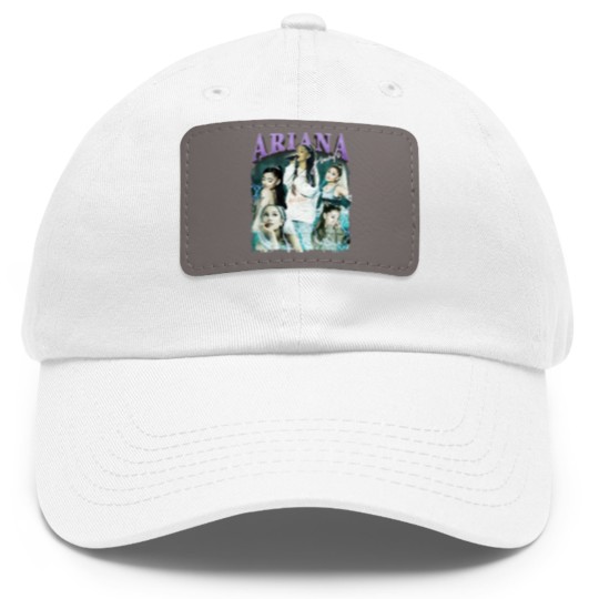 Discover Limited Ariana Vintage Dad Hat With Leather Patch, Gift For Women and Man Unisex Dad Hat With Leather Patch