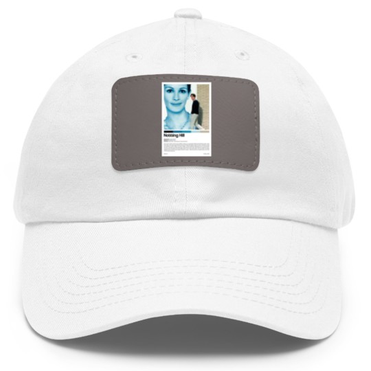 Discover Notting Hill Movie Print Dad Hat With Leather Patch
