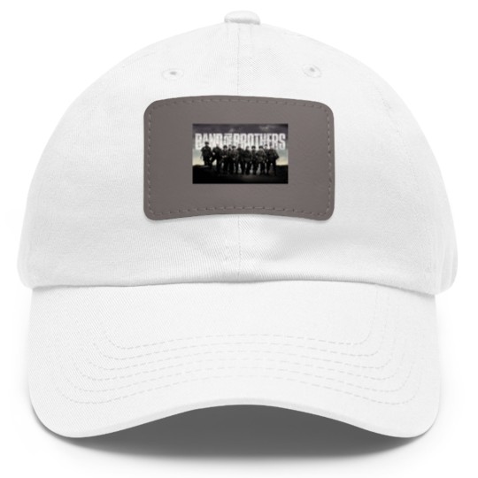 Discover Band of Brothers Dad Hat With Leather Patch