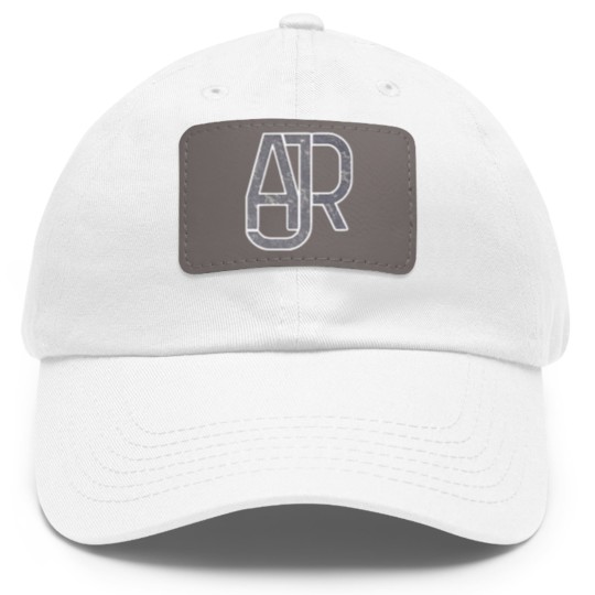 Discover AJR Marble Logo Dad Hat With Leather Patch