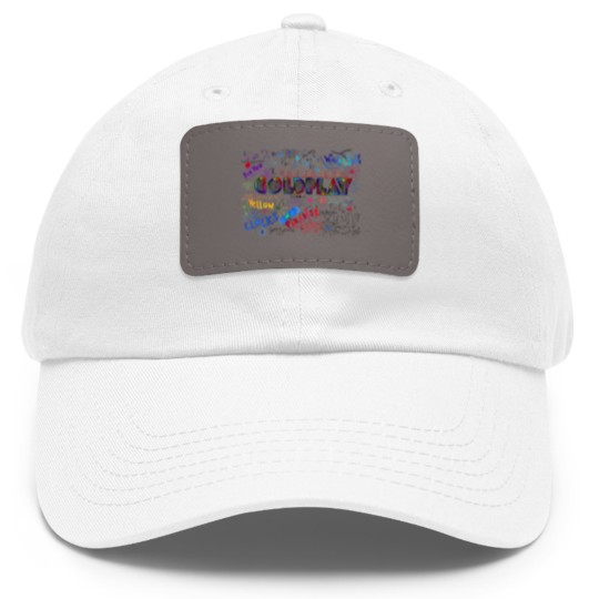 Discover Coldplay World Tour 2023 Dad Hat With Leather Patch, Vintage Coldplay Tour Dad Hat With Leather Patch