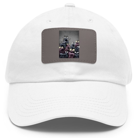Discover Yip Yip Dad Hat With Leather Patch