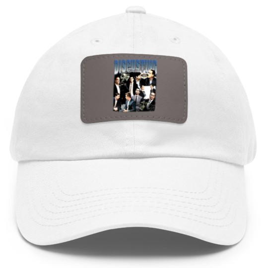 Discover Disgusting Brothers Vintage Dad Hat With Leather Patch, Disgusting Brothers Dad Hat With Leather Patch