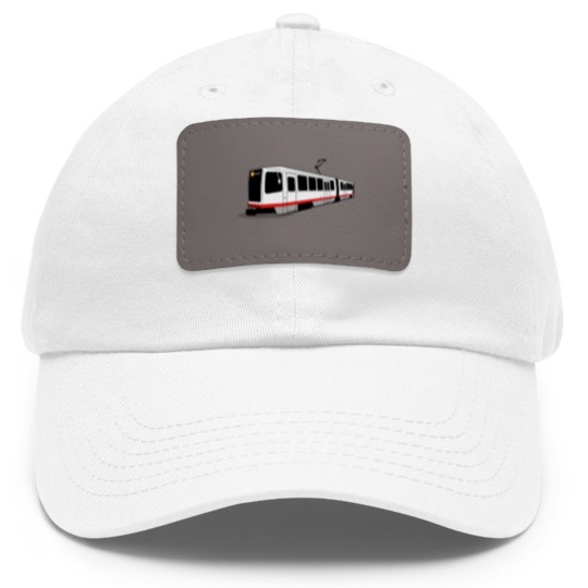 Discover J Church - San Francisco Muni Train Dad Hat With Leather Patch