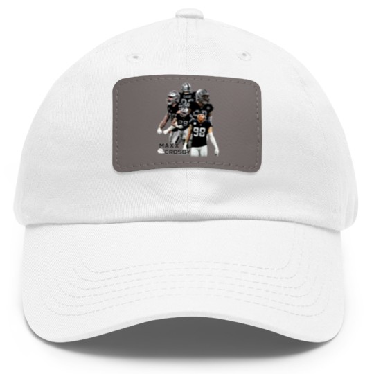 Discover Maxx Crosby Dad Hat With Leather Patch