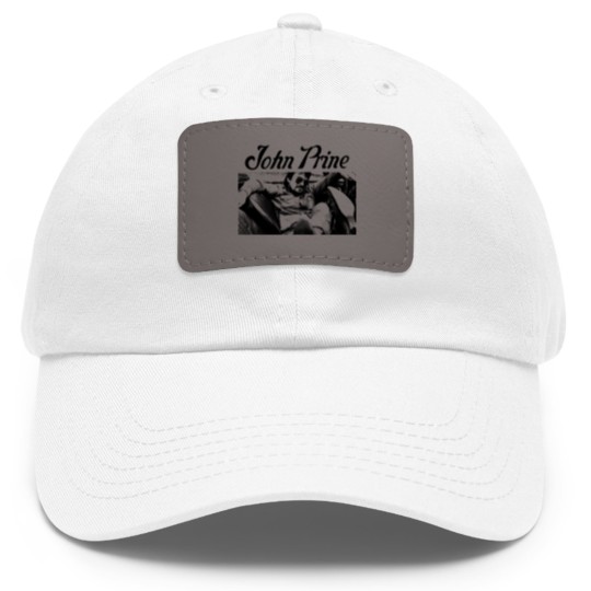 Discover John Prine Sweet Revenge | Outlaw Country western Dad Hat With Leather Patch