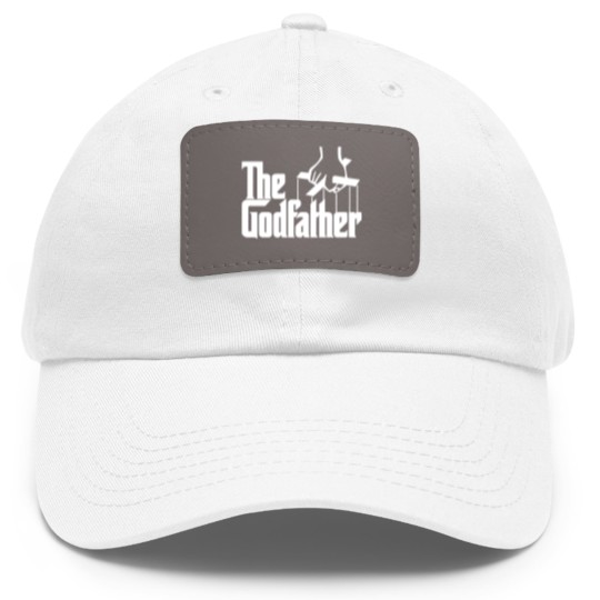 Discover The Godfather Retro Style Dad Hat With Leather Patch, The Godfather Dad Hat With Leather Patch