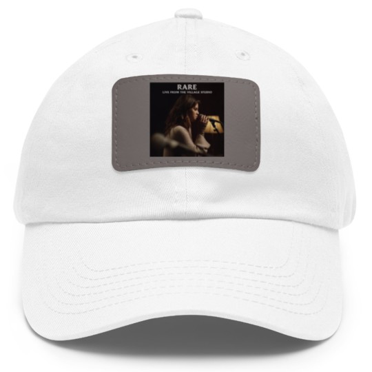 Discover Selena Gomez Rare Dad Hat With Leather Patch